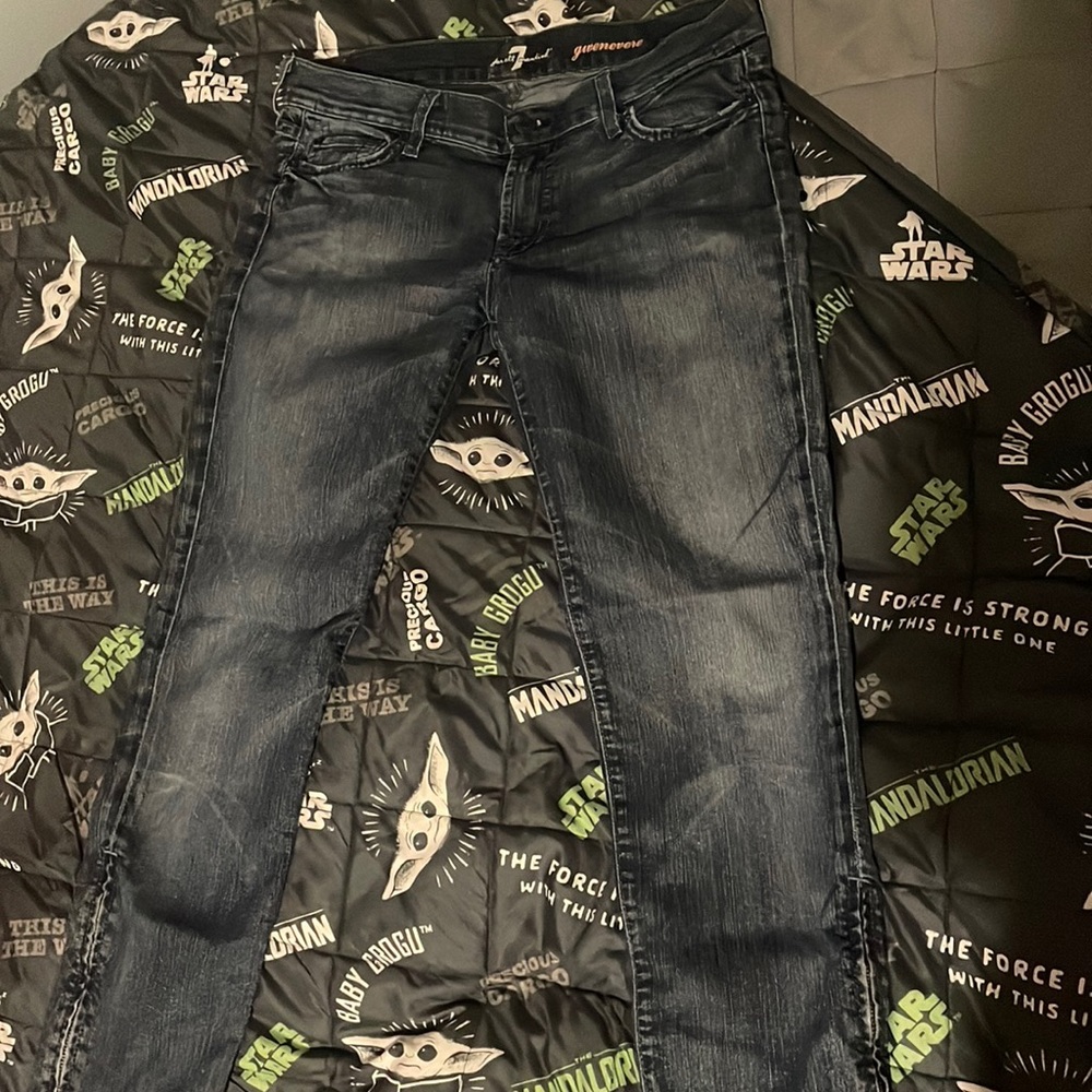 7FAM Gwenevere Skinny Jeans with Ankle Zip - 30/10